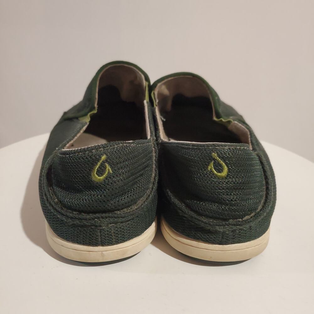 OluKai Nohea Mesh Slip-On Sneaker Loafer Shoes Mens Size 10.5 Gray Comfort Boat - Picture 3 of 10
